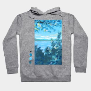 Pastel Lake Hoodie